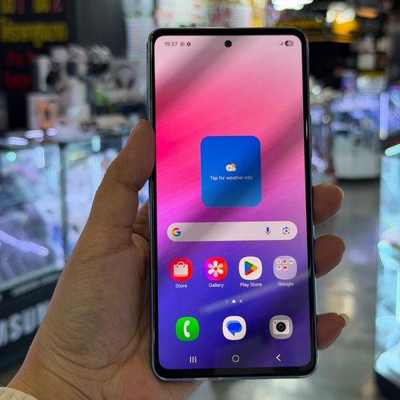 Samsung A53 5G สีฟ้า เครื่องศูนย์ สภาพสวย จอ6.5นิ้ว แรม8รอม128 กล้อง64ล้าน(4ตัว)🔥🔥