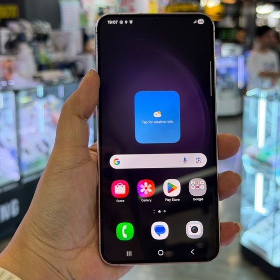 Samsung S23 Plus 5G สีLavender เครื่องศูนย์ สภาพสวย ขอบมีรอยเคส จอ6.6นิ้ว แรม8รอม256 Snap8 Gen2 กล้อง50ล้าน(3ตัว)🔥🔥