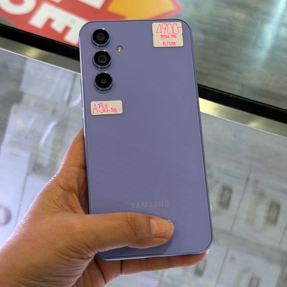 Samsung A54 5G สีม่วง เครื่องศูนย์ สภาพสวยมากๆ จอ6.4นิ้ว แรม8รอม128 กล้อง50ล้าน(3ตัว)🔥🔥 รูปที่ 2
