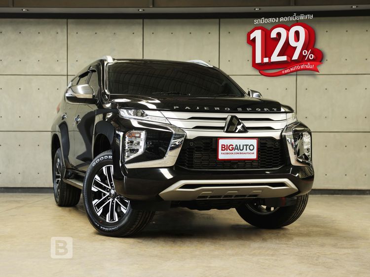 Mitsubishi Pajero Sport 2022 2.4 GT Premium Utility-car ดีเซล ไม่ติดแก๊ส เกียร์อัตโนมัติ ดำ