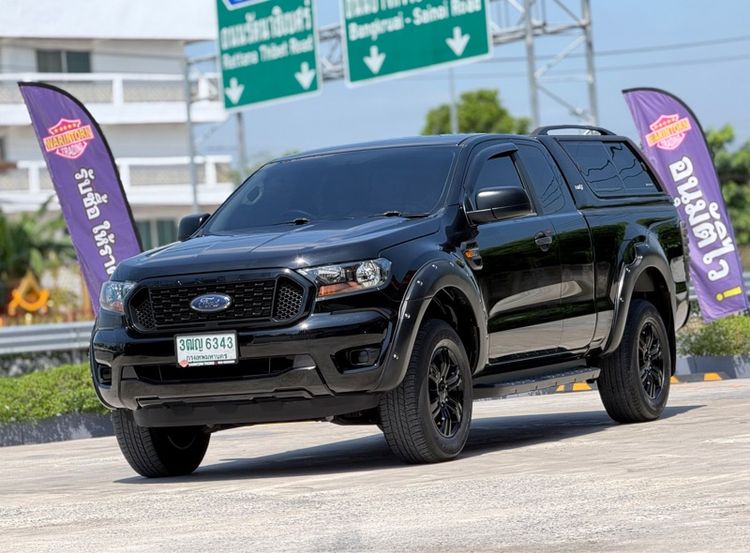 Ford Ranger 2021 2.2 Hi-Rider XL Plus Sport Pickup ดีเซล ไม่ติดแก๊ส เกียร์ธรรมดา เทา รูปที่ 2