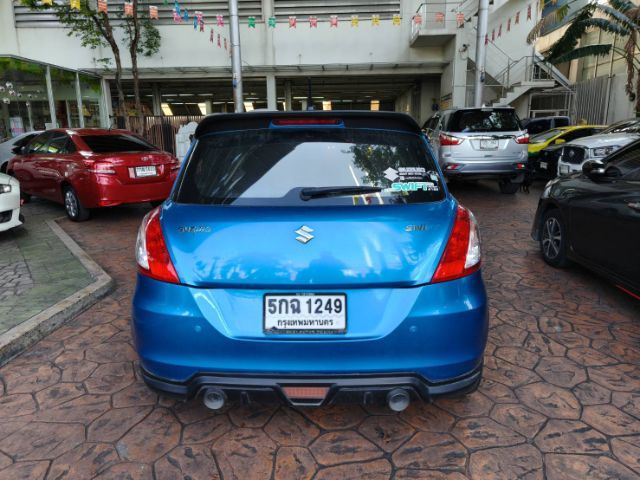 Suzuki Swift 2015 1.2 GA Sedan เบนซิน ไม่ติดแก๊ส เกียร์อัตโนมัติ น้ำเงิน รูปที่ 4