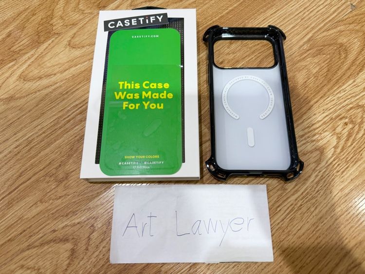 Casetify ไอโฟน 17 Pro Max แท้ สภาพใหม่ มือ2 รูปที่ 3