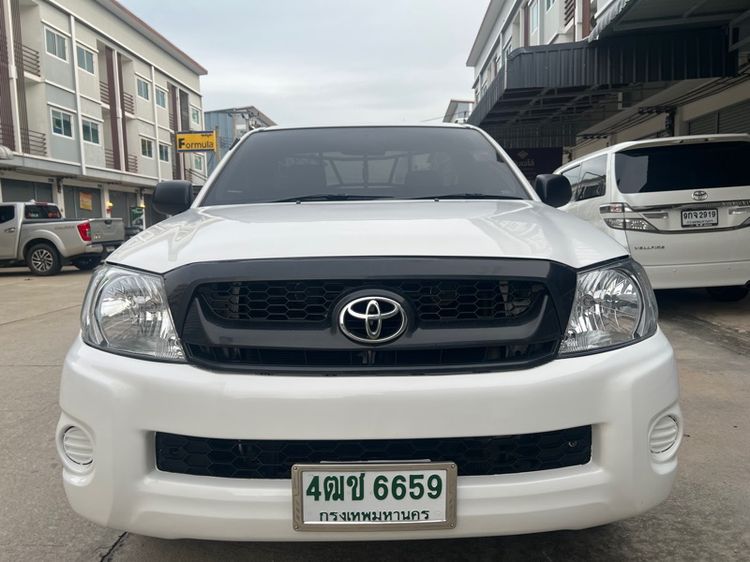 Toyota Hilux Vigo 2011 2.5 J Pickup ดีเซล เกียร์ธรรมดา ขาว รูปที่ 3