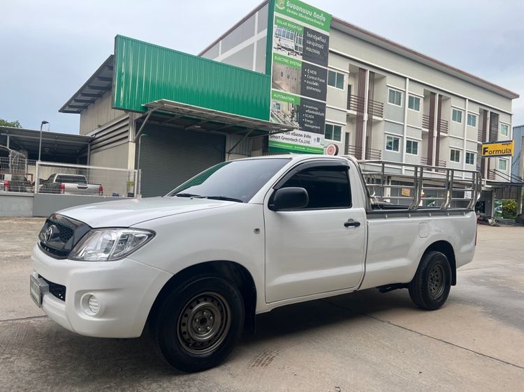 Toyota Hilux Vigo 2011 2.5 J Pickup ดีเซล เกียร์ธรรมดา ขาว รูปที่ 2