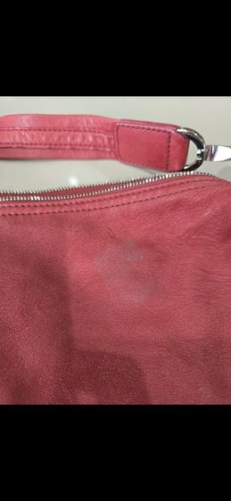 Longchamp หนังแกะ ของแท้ ไซส์ L สีแดงเลือดหมู รูปที่ 11