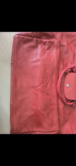 Longchamp หนังแกะ ของแท้ ไซส์ L สีแดงเลือดหมู รูปที่ 3