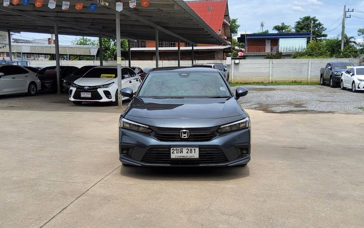 Honda Civic 2022 1.5 Turbo EL+ Sedan เบนซิน ไม่ติดแก๊ส เกียร์อัตโนมัติ เทา รูปที่ 2