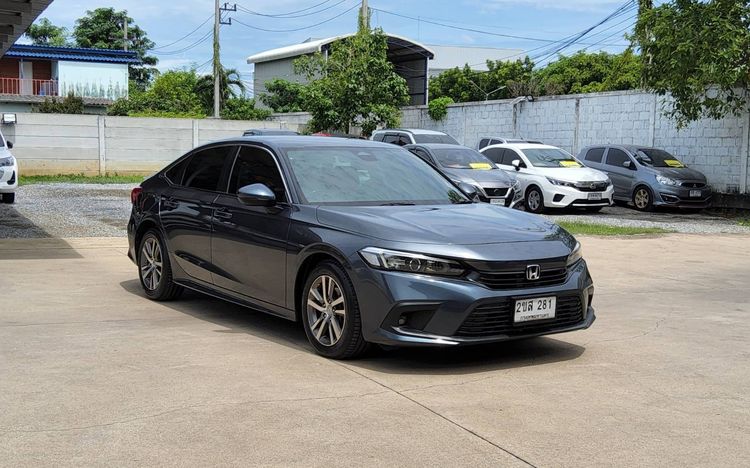 Honda Civic 2022 1.5 Turbo EL+ Sedan เบนซิน ไม่ติดแก๊ส เกียร์อัตโนมัติ เทา รูปที่ 3