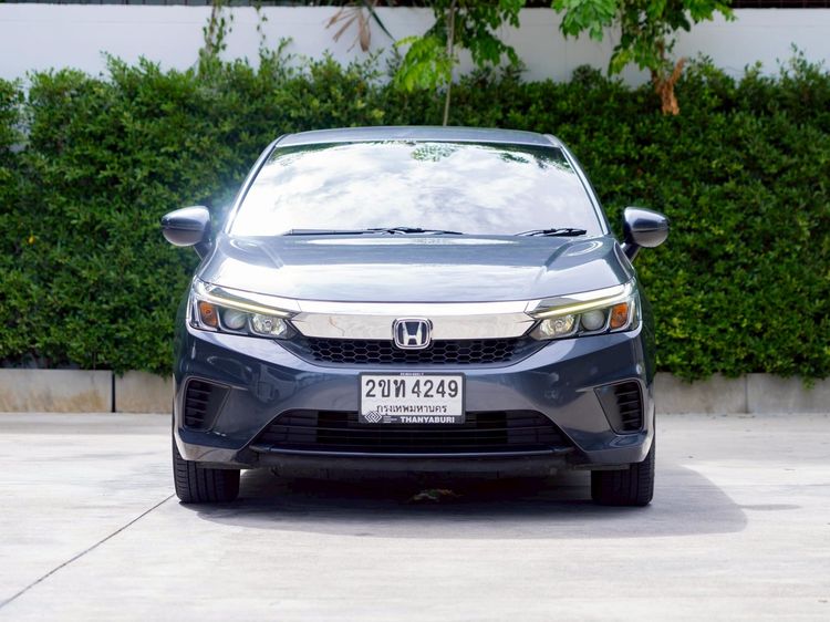 Honda City 2021 1.0 S+ Sedan เบนซิน ไม่ติดแก๊ส เกียร์อัตโนมัติ เทา รูปที่ 2