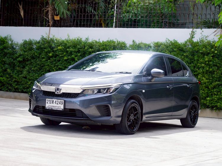 Honda City 2021 1.0 S+ Sedan เบนซิน ไม่ติดแก๊ส เกียร์อัตโนมัติ เทา รูปที่ 3