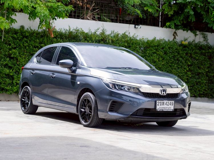 Honda City 2021 1.0 S+ Sedan เบนซิน ไม่ติดแก๊ส เกียร์อัตโนมัติ เทา