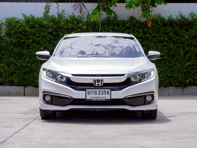 Honda Civic 2019 1.8 EL i-VTEC Sedan เบนซิน ไม่ติดแก๊ส เกียร์อัตโนมัติ ขาว รูปที่ 2