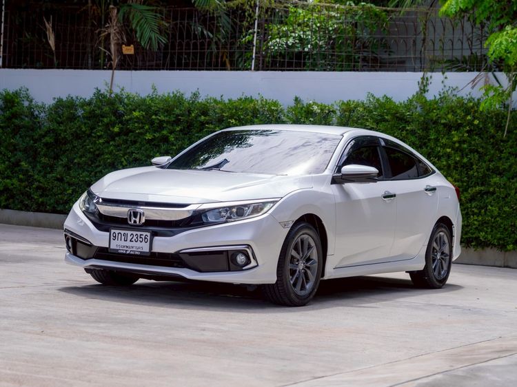 Honda Civic 2019 1.8 EL i-VTEC Sedan เบนซิน ไม่ติดแก๊ส เกียร์อัตโนมัติ ขาว รูปที่ 3