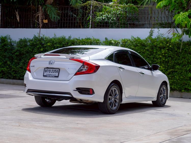 Honda Civic 2019 1.8 EL i-VTEC Sedan เบนซิน ไม่ติดแก๊ส เกียร์อัตโนมัติ ขาว รูปที่ 4