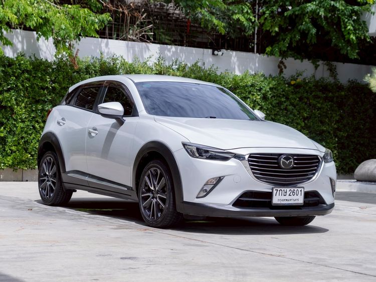Mazda CX-3 2018 2.0 SP Utility-car เบนซิน ไม่ติดแก๊ส เกียร์อัตโนมัติ ขาว