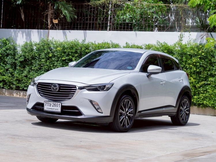 Mazda CX-3 2018 2.0 SP Utility-car เบนซิน ไม่ติดแก๊ส เกียร์อัตโนมัติ ขาว รูปที่ 3