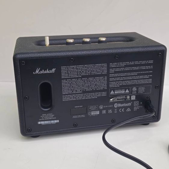 Marshall Acton III สี Black ลําโพง Bluetooth บ้าน เสียงดี เบสแน่น ดีไซน์คลาสสิกหลัง • ปรับกำลังไฟได้ • มี รูปที่ 8