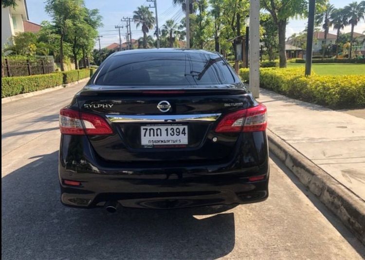 Nissan Sylphy 2018 1.6 DIG Turbo Sedan เบนซิน ไม่ติดแก๊ส เกียร์อัตโนมัติ ดำ รูปที่ 3