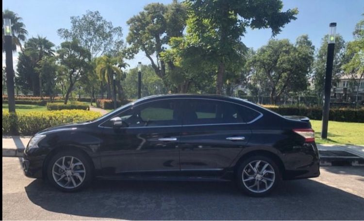 Nissan Sylphy 2018 1.6 DIG Turbo Sedan เบนซิน ไม่ติดแก๊ส เกียร์อัตโนมัติ ดำ รูปที่ 4