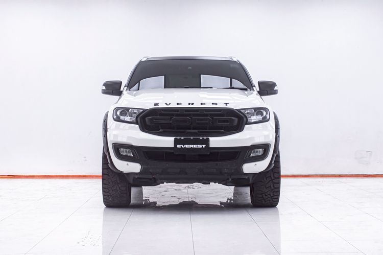 Ford Everest 2019 2.0 Titanium Plus 4WD Utility-car ดีเซล ไม่ติดแก๊ส เกียร์อัตโนมัติ ขาว รูปที่ 4