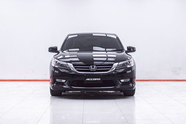 Honda Accord 2014 2.0 EL Sedan เบนซิน ไม่ติดแก๊ส เกียร์อัตโนมัติ ดำ รูปที่ 4