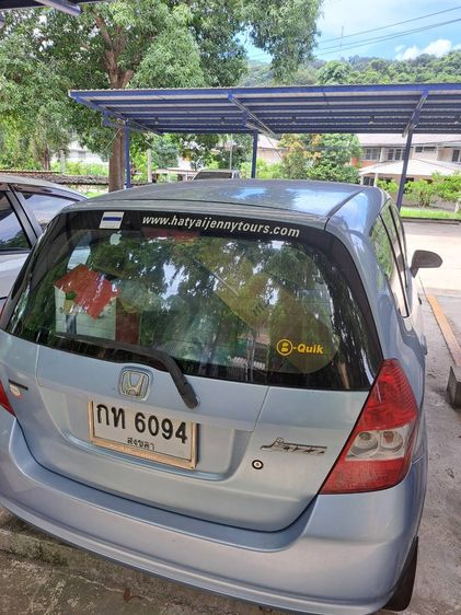 Honda Jazz 2004 1.5 S i-VTEC Sedan เบนซิน ไม่ติดแก๊ส เกียร์ธรรมดา ฟ้า รูปที่ 2