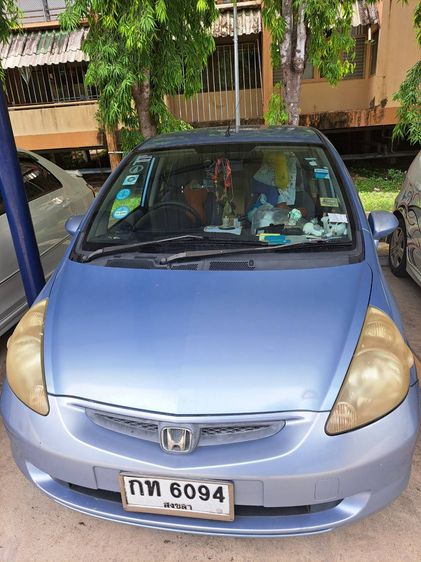 Honda Jazz 2004 1.5 S i-VTEC Sedan เบนซิน ไม่ติดแก๊ส เกียร์ธรรมดา ฟ้า รูปที่ 4