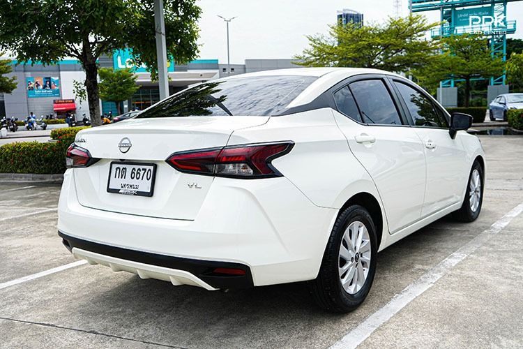Nissan Almera 2024 1.0 VL Sedan เบนซิน ไม่ติดแก๊ส เกียร์อัตโนมัติ ขาว รูปที่ 4