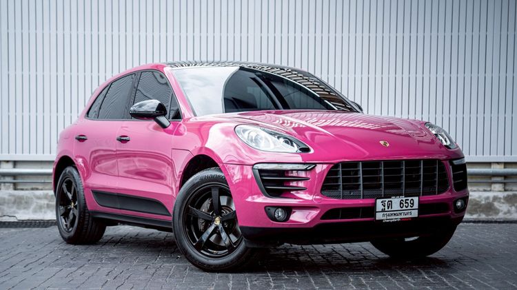 รถ Porsche Macan 2.0 4WD สี เทา