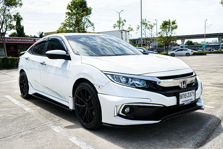 Honda Civic 2020 1.8 EL i-VTEC Sedan เบนซิน ไม่ติดแก๊ส เกียร์อัตโนมัติ ขาว รูปที่ 3