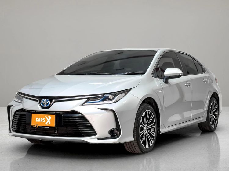 รถ Toyota Altis 1.8 Hybrid Premium สี บรอนซ์เงิน