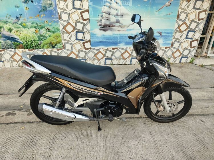 🛵ยังไงก็ขาย WAVE125 i ปี 57 เครื่องดี สีสวย สตาร์ทมือ รถบ้านเดิมๆ เล่มชุดโอนครบ+เปลี่ยนถ่ายน้ำมันเครื่องฟรี ส่งฟรี30 ก.ม รูปที่ 3