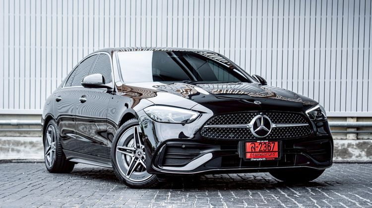 รถ Mercedes-Benz C-Class C220 สี ดำ