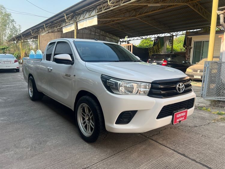 Toyota Hilux Revo 2017 2.4 J Pickup ดีเซล ไม่ติดแก๊ส เกียร์ธรรมดา ขาว รูปที่ 2