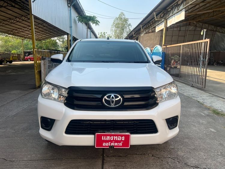 Toyota Hilux Revo 2017 2.4 J Pickup ดีเซล ไม่ติดแก๊ส เกียร์ธรรมดา ขาว รูปที่ 3