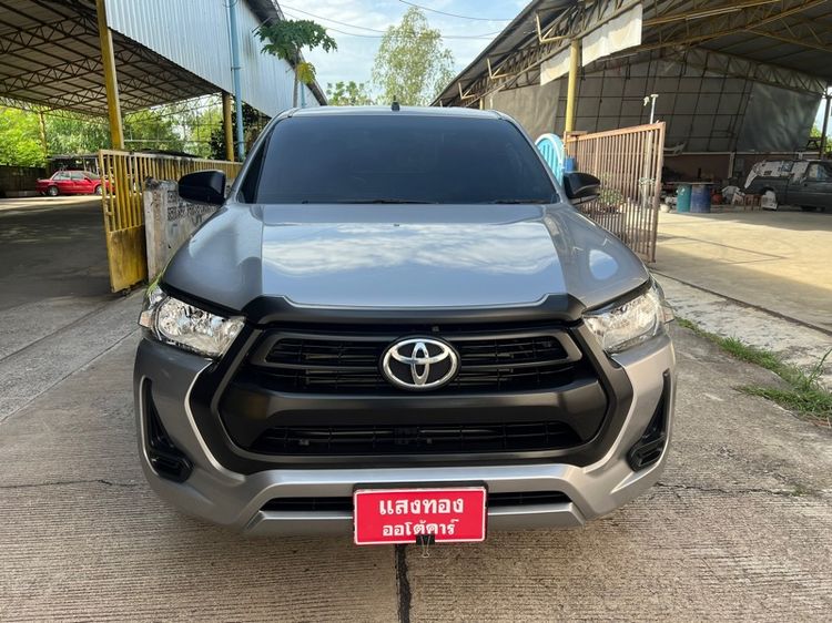 Toyota Hilux Revo 2021 2.4 Z Edition Entry Pickup ดีเซล ไม่ติดแก๊ส เกียร์ธรรมดา เทา รูปที่ 3
