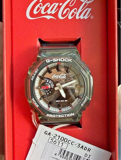 ขายนาฬิกา Casio G shock coca cola Coke คาสิโอ จี-ช็อค โค้ก รุ่น GA-21000CC-3ADR Limited