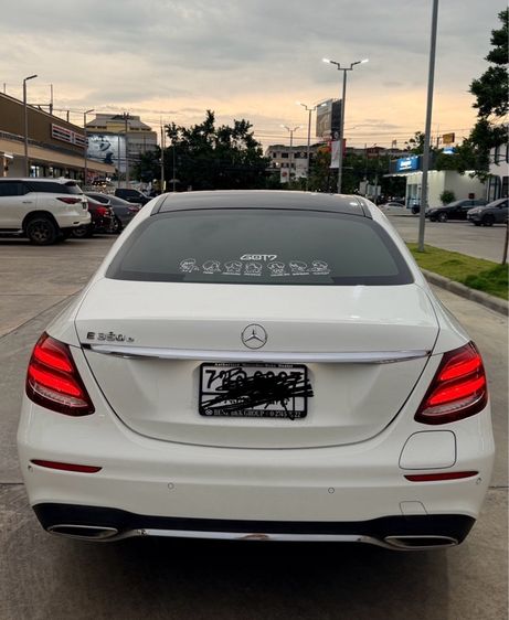 Mercedes-Benz E-Class 2019 E350e Sedan ไฮบริด เกียร์อัตโนมัติ ขาว รูปที่ 2