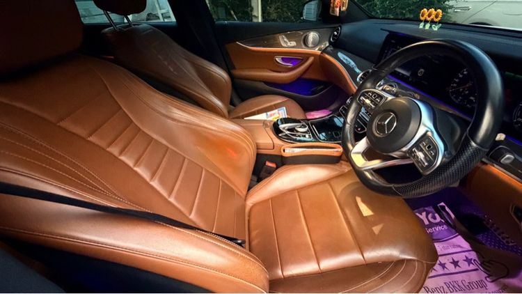 Mercedes-Benz E-Class 2019 E350e Sedan ไฮบริด เกียร์อัตโนมัติ ขาว รูปที่ 4