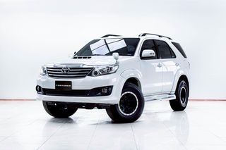 TOYOTA FORTUNER 3.0 V AT 2012 ออกรถ 0 บาท รหัสรถ 5C879 