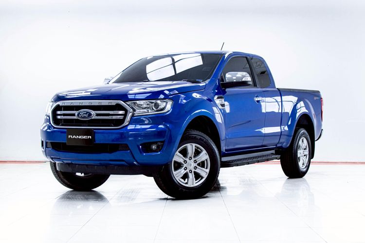 Ford Ranger 2020 2.2 Hi-Rider XLT Pickup ดีเซล ไม่ติดแก๊ส เกียร์อัตโนมัติ น้ำเงิน