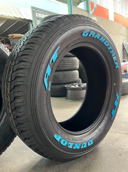 ✨ยางใหม่💯✨265-60-18 Dunlop(แก้มขาว🤍)🚩ปี 26🚩เหมาะสำหรับ รถกระบะตัวสูง และ SUV รูปที่ 2