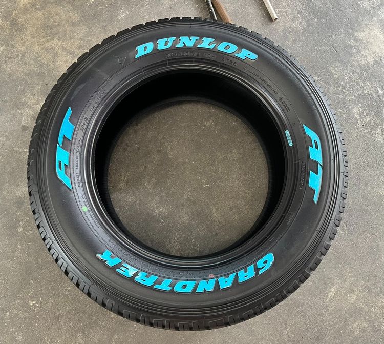 ✨ยางใหม่💯✨265-60-18 Dunlop(แก้มขาว🤍)🚩ปี 26🚩เหมาะสำหรับ รถกระบะตัวสูง และ SUV รูปที่ 3