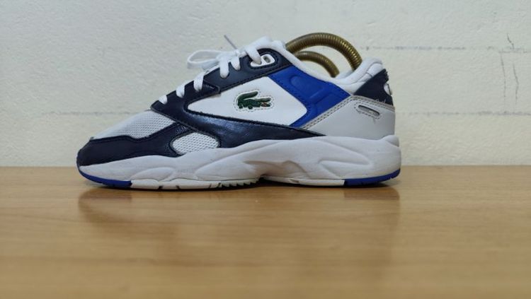 ขาว หนัง PU รองเท้าผ้าใบ UK 8 | EU 42 | US 8.5 Lacoste Storm 96 42.0 Us9 