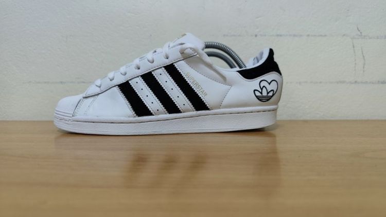 ขาว ผ้าใบ รองเท้าผ้าใบ UK 8.5 | EU 42 2/3 | US 9 Adidas Superstar 42.5 27.0 แท้ มือสอง