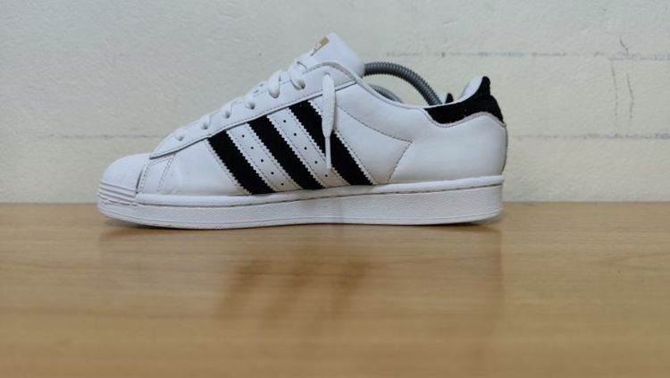 Adidas Superstar 42.5 27.0 แท้ มือสอง รูปที่ 4