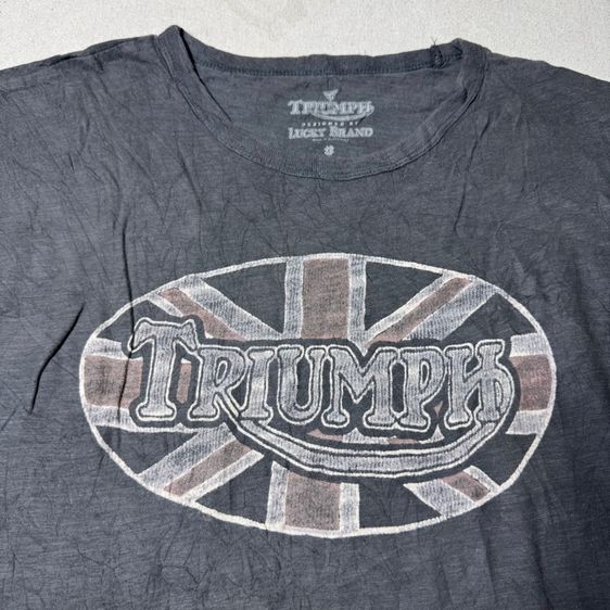 เสื้อยืด Lucky Brand​ x Triumph Size L
