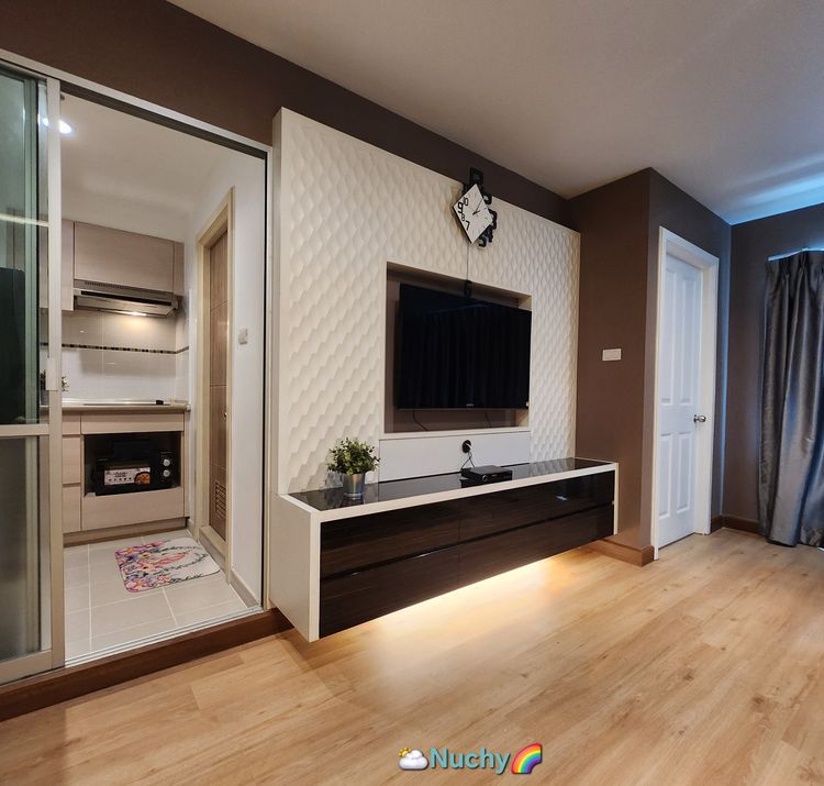 LPN Development ไม่อนุญาต ตกแต่งครบ 2012 (เจ้าของห้อง)ให้เช่าคอนโด LPN Park Riverside-Rama3 ขนาด 33.27 ตรม. ชั้น14 ตึกC วิวแม่น้ำเจ้าพระยา ใกล้ขึ้น-ลงทางด่วน  พร้อมอยู่เฟอร์ครบ รูปที่ 3