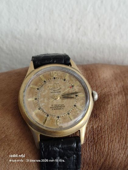 ⌚️ Vintage ENICAR Ultrasonic  รูปที่ 8